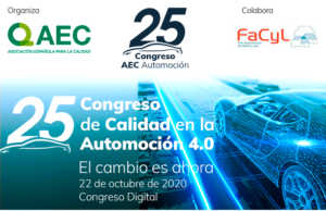 Cluster FACYL colabora con el 25º Congreso de Calidad en la Automoción 4.0