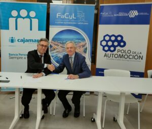 Lee más sobre el artículo Cluster FaCyL y Cajamar unen sus fuerzas para impulsar la competitividad y el desarrollo de la automoción y la movilidad en Castilla y León