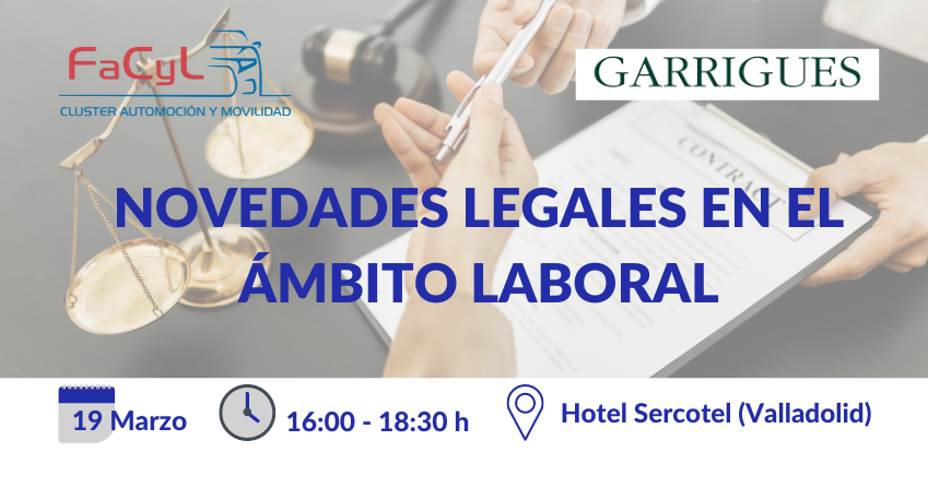 En este momento estás viendo Sesión Novedades Legales en el Ámbito Laboral