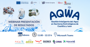 Lee más sobre el artículo Webinar Presentación de Resultados Proyecto AQWA
