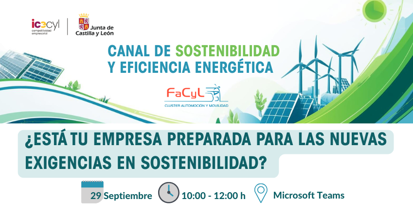 En este momento estás viendo Webinar ¿Está tu Empresa Preparada para las Nuevas  Exigencias en Sostenibilidad?